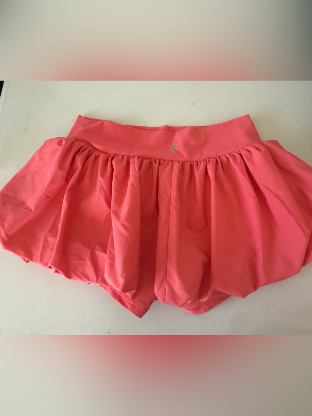 FP Movement by Free People Coral Pink Bubble Skort